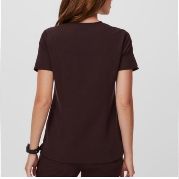 Figs Women’s Espresso Catarina - One-Pocket Scrub Top™ - Small - Picture 2 of 5